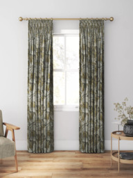 William Morris At Home Acanthus Made to Measure Curtains or Roman Blind, Flint - thumbnail 3