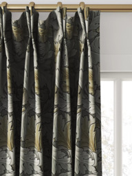 William Morris At Home Acanthus Made to Measure Curtains or Roman Blind, Flint - thumbnail 4