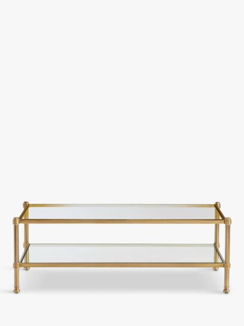 Pottery Barn Everson Coffee Table, Brass - image 1