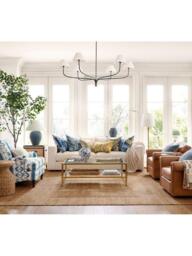 Pottery Barn Everson Coffee Table, Brass - thumbnail 4