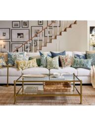 Pottery Barn Everson Coffee Table, Brass - thumbnail 2