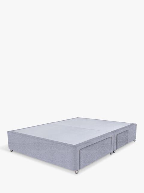 John Lewis Non-Sprung Upholstered Continental 2+2 Drawer Divan Base, King Size - image 1