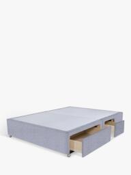 John Lewis Non-Sprung Upholstered Continental 2+2 Drawer Divan Base, King Size - thumbnail 2