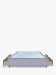 John Lewis Non-Sprung Upholstered Continental 2+2 Drawer Divan Base, King Size - thumbnail 4