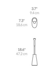 Simplehuman Magnetic Toilet Brush - thumbnail 6