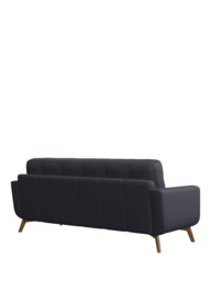 John Lewis Barbican Grand 4 Seater Leather Sofa, Light Leg - thumbnail 4