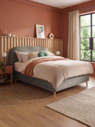 Silentnight Non-Sprung Upholstered  2 Drawer Slimline Divan Base, Double - thumbnail 6