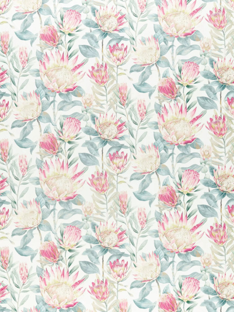 Sanderson King Protea Made to Measure Curtains or Roman Blind, Orchid - image 1