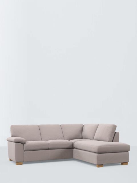 John Lewis Camden 5+ Seater LHF Corner End Chaise Unit, Light Leg - image 1