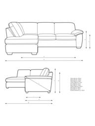 John Lewis Camden 5+ Seater LHF Corner End Chaise Unit, Light Leg - thumbnail 2