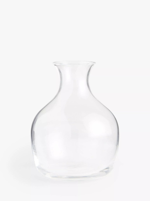 John Lewis Glass Plump Posy Vase, H13cm - image 1