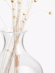 John Lewis Glass Plump Posy Vase, H13cm - thumbnail 4