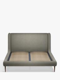John Lewis Mid-Century Sweep Upholstered Bed Frame, Super King Size - thumbnail 3