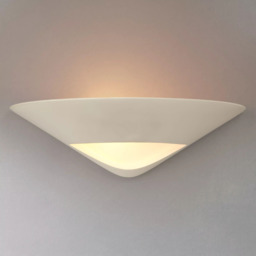 John Lewis Tessa Uplighter Wall Light, White