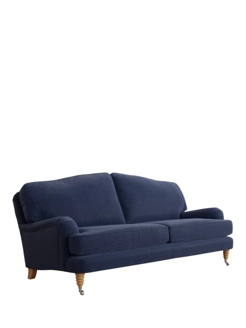 Laura Ashley Lynden Large 3 Seater Sofa, Oak Leg - image 1