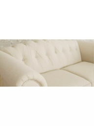 Laura Ashley Gloucester Small 2 Seater Sofa, Oak Leg - thumbnail 2