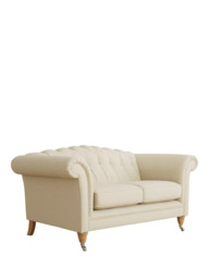 Laura Ashley Gloucester Small 2 Seater Sofa, Oak Leg - thumbnail 1