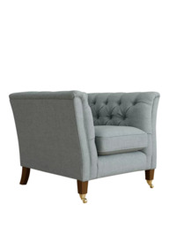 Laura Ashley Chatsworth Armchair, Teak Leg - thumbnail 1