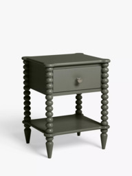 John Lewis Bobbin 1 Drawer Bedside Table - thumbnail 1