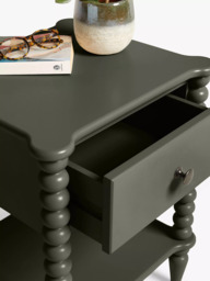 John Lewis Bobbin 1 Drawer Bedside Table - thumbnail 4