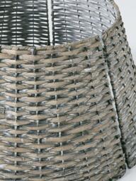 John Lewis Willow Christmas Tree Skirt, Grey - thumbnail 3