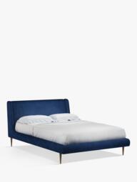 John Lewis Mid-Century Sweep Upholstered Bed Frame, King Size - thumbnail 3
