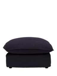 John Lewis x Sophie Conran Cocobella Footstool, Light Leg - thumbnail 1