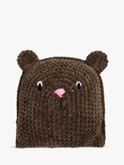 Wool Couture Teddy Bear Cushion Crochet Kit - image 1