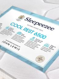 Sleepeezee Cool Rest 6500 Pocket Spring Mattress, Medium Tension, Single - thumbnail 3