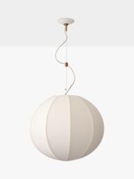 West Elm Rhea Round Pendant Ceiling Light, Tofu - thumbnail 2