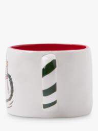 Wednesday Tea Collective Christmas Dog Stoneware Mug, 300ml - thumbnail 2