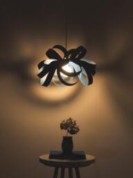 Tom Raffield Cove Skipper Small Pendant Ceiling Light, Dia.46cm - thumbnail 3