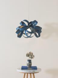 Tom Raffield Cove Skipper Small Pendant Ceiling Light, Dia.46cm - thumbnail 2