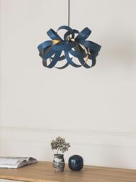 Tom Raffield Cove Skipper Small Pendant Ceiling Light, Dia.46cm - thumbnail 4