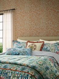 Morris & Co. Cornflower Duvet Cover Set, Multi - thumbnail 2