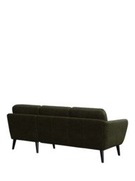 John Lewis Arlo RHF Chaise Leather Sofa, Dark Leg - thumbnail 4