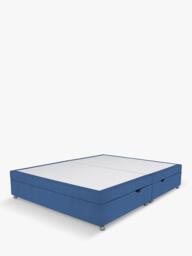 John Lewis Non-Sprung Upholstered Ottoman Storage Divan Base, Double - thumbnail 1