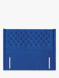 John Lewis Margot Winged Full Depth Upholstered Headboard, Double - thumbnail 1