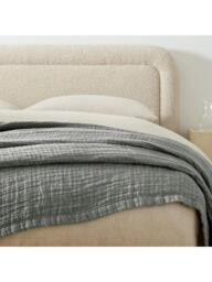 West Elm Linen Blanket - thumbnail 2