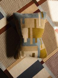 John Lewis Corded Geo Rectangular Cushion - thumbnail 2