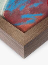 John Lewis Lucy Rogers-Smith 'Rhythmic' Framed Canvas Print, 86 x 86cm, Pink/Multi - thumbnail 3