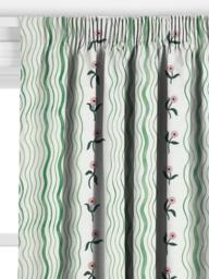 John Lewis x Anine Cecilie Iversen Ribbon Fable Made to Measure Curtains or Roman Blind, Juniper - thumbnail 2