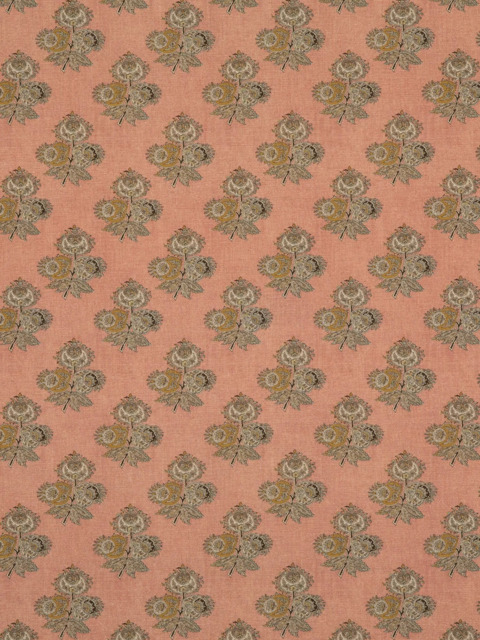 GP & J Baker Poppy Paisley Made to Measure Curtains or Roman Blind, Blush - image 1