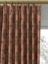 GP & J Baker Poppy Paisley Made to Measure Curtains or Roman Blind, Blush - thumbnail 2