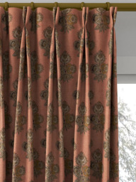 GP & J Baker Poppy Paisley Made to Measure Curtains or Roman Blind, Blush - thumbnail 4