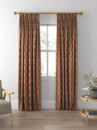 GP & J Baker Poppy Paisley Made to Measure Curtains or Roman Blind, Blush - thumbnail 5