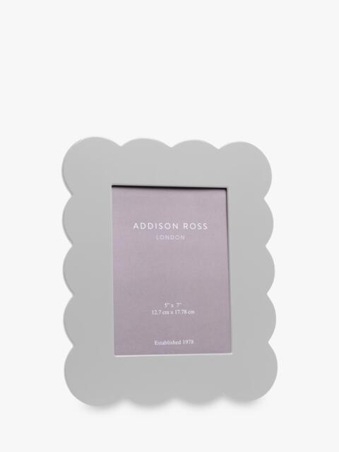 "Addison Ross Scallop Lacquer Photo Frame, 5 x 7"" (13 x 18cm)"