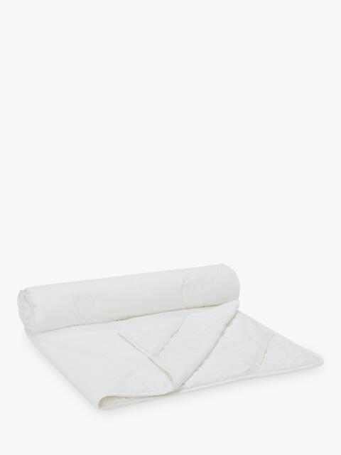 Gingerlily Silk Filled Mattress Protector, White