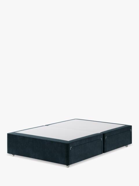 Hypnos Non-Sprung Upholstered 4 Drawer Divan Base, Small Double - image 1