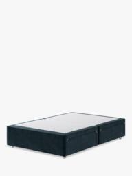 Hypnos Non-Sprung Upholstered 4 Drawer Divan Base, Small Double - thumbnail 1